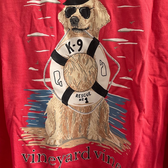 *Brand New* Vineyard Vines K-9 Rescue Pup Top - Picture 1 of 4